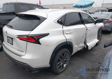 2015 Lexus Nx 200T из США, поврежденный, VIN JTJYARBZ7F2015458